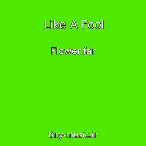 کاور آهنگ Like A Fool از Flower.far