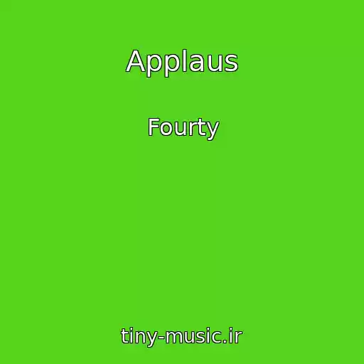 کاور آهنگ Applaus از Fourty