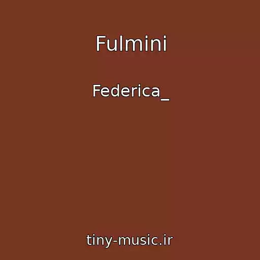 کاور آهنگ Fulmini از Federica_