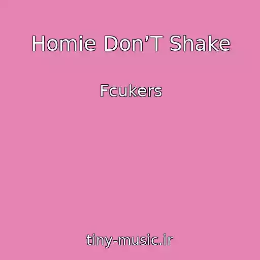 کاور آهنگ Homie Don’T Shake از Fcukers