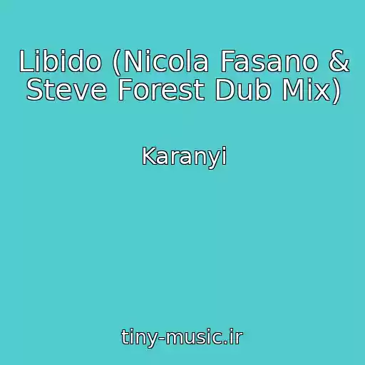 کاور آهنگ Libido (Nicola Fasano & Steve Forest Dub Mix) از Karanyi
