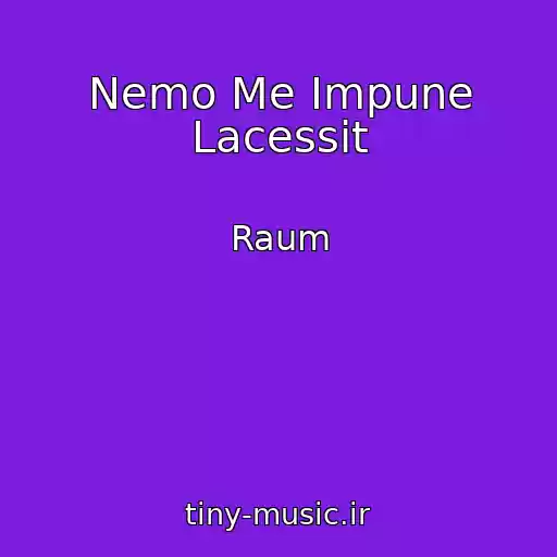 کاور آهنگ Nemo Me Impune Lacessit از Raum