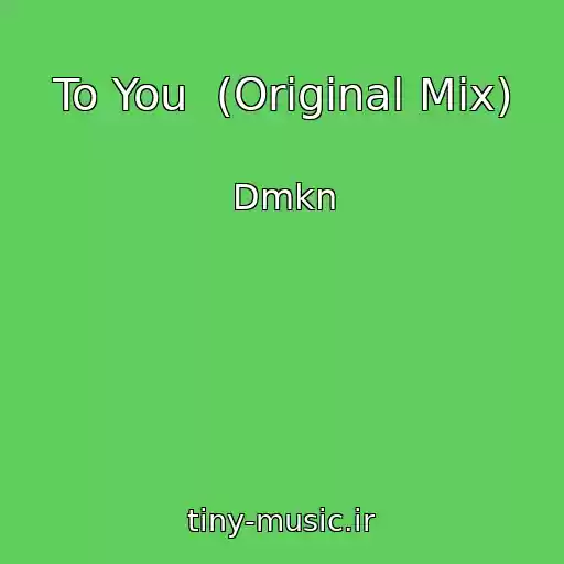 کاور آهنگ To You  (Original Mix) از Dmkn