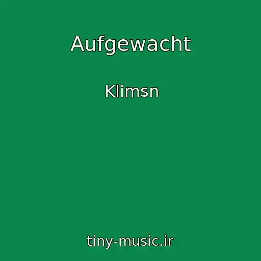 کاور آهنگ Aufgewacht از Klimsn