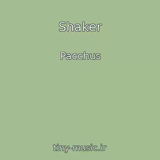 کاور آهنگ Shaker از Pacchus