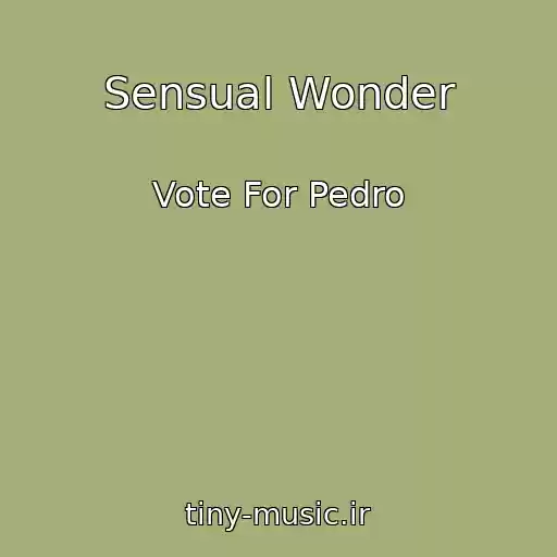 کاور آهنگ Sensual Wonder از Vote For Pedro