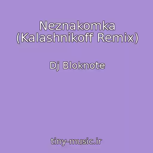 کاور آهنگ Neznakomka (Kalashnikoff Remix) از Dj Bloknote