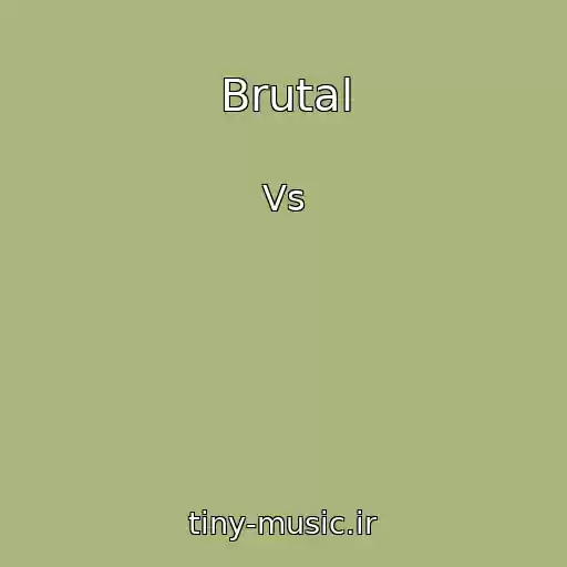 کاور آهنگ Brutal از Vs