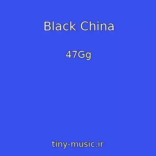 کاور آهنگ Black China از 47Gg