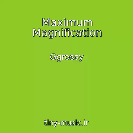 کاور آهنگ Maximum Magnification از Ggrossy