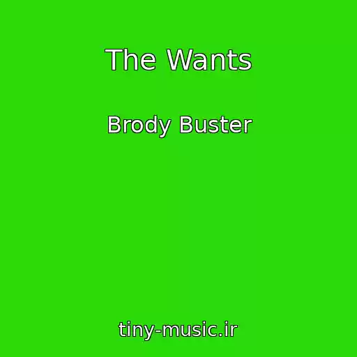 کاور آهنگ The Wants از Brody Buster