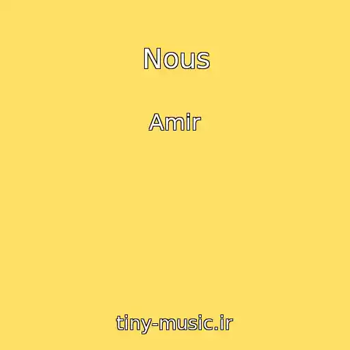 کاور آهنگ Nous از Amir