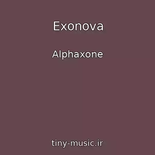 کاور آهنگ Exonova از Alphaxone
