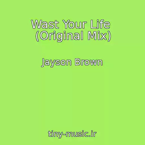 کاور آهنگ Wast Your Life  (Original Mix) از Jayson Brown