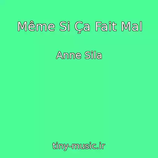 کاور آهنگ Même Si Ça Fait Mal از Anne Sila