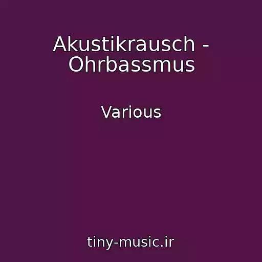 کاور آهنگ Akustikrausch - Ohrbassmus از Various