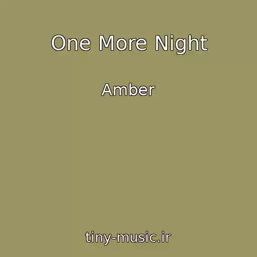 کاور آهنگ One More Night از Amber