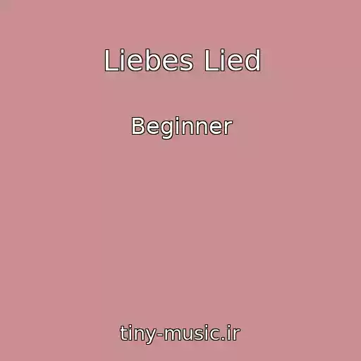 کاور آهنگ Liebes Lied از Beginner