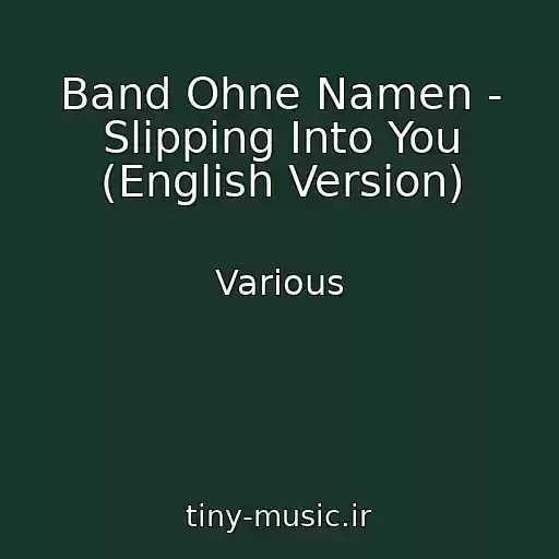 کاور آهنگ Band Ohne Namen - Slipping Into You (English Version) از Various