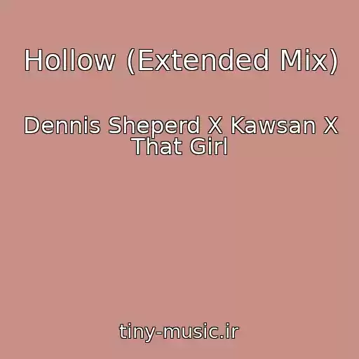 کاور آهنگ Hollow (Extended Mix) از Dennis Sheperd X Kawsan X That Girl