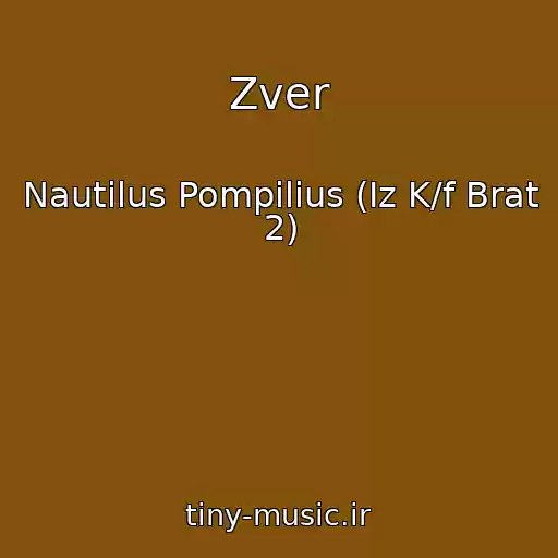 کاور آهنگ Zver از Nautilus Pompilius (Iz K/f Brat 2)