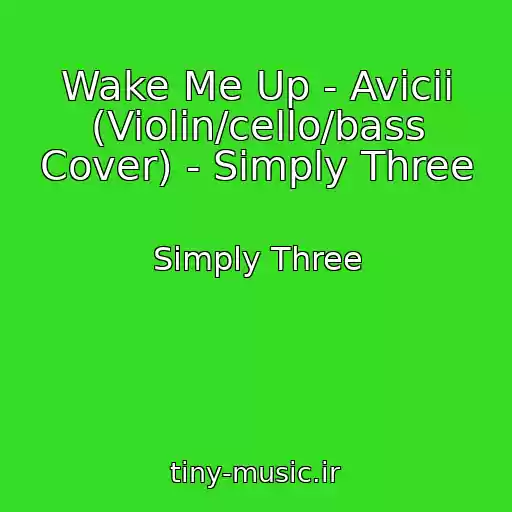 کاور آهنگ Wake Me Up - Avicii (Violin/cello/bass Cover) - Simply Three از Simply Three