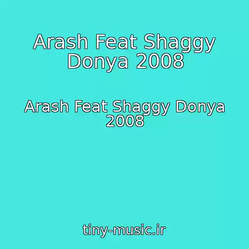 کاور آهنگ Arash Feat Shaggy Donya 2008 از Arash Feat Shaggy Donya 2008