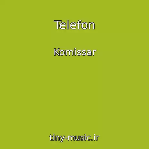 کاور آهنگ Telefon از Komissar
