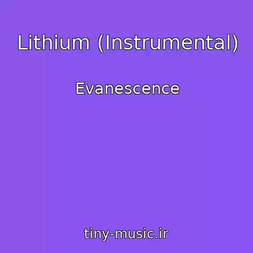 کاور آهنگ Lithium (Instrumental) از Evanescence