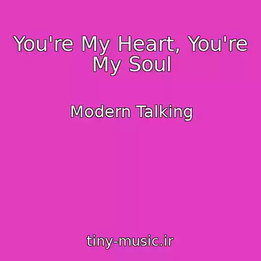 کاور آهنگ You're My Heart, You're My Soul از Modern Talking