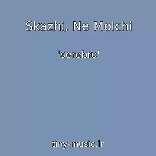 کاور آهنگ Skazhi, Ne Molchi از 'serebro'