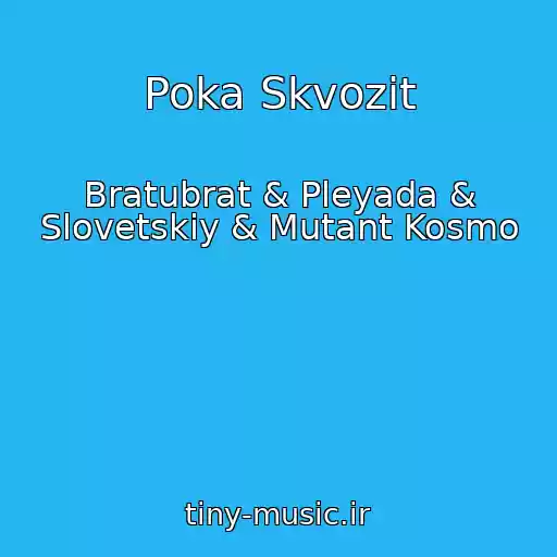 کاور آهنگ Poka Skvozit از Bratubrat & Pleyada & Slovetskiy & Mutant Kosmo