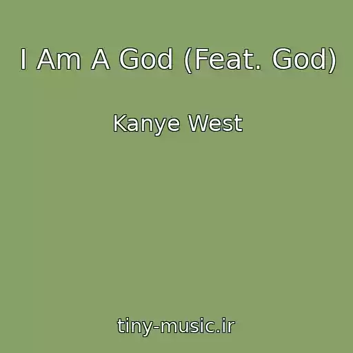 کاور آهنگ I Am A God (Feat. God) از Kanye West