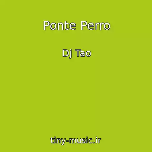کاور آهنگ Ponte Perro از Dj Tao