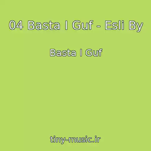 کاور آهنگ 04 Basta I Guf - Esli By از Basta I Guf