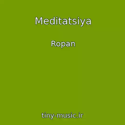 کاور آهنگ Meditatsіya از Ropan