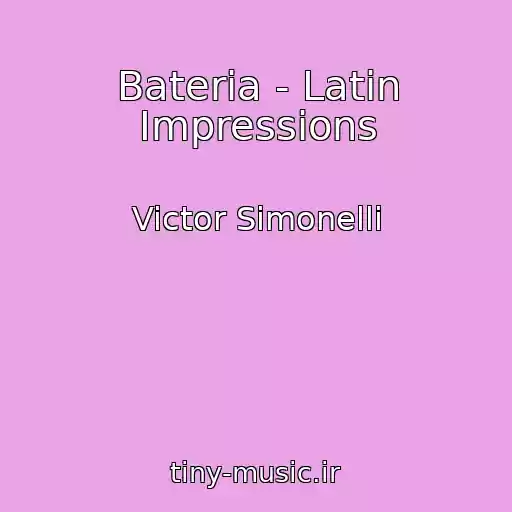 کاور آهنگ Bateria - Latin Impressions از Victor Simonelli