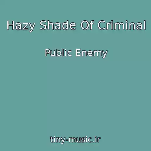 کاور آهنگ Hazy Shade Of Criminal از Public Enemy