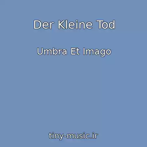 کاور آهنگ Der Kleine Tod از Umbra Et Imago