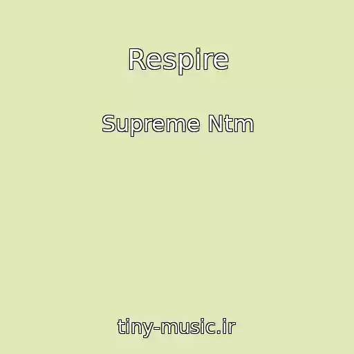 کاور آهنگ Respire از Supreme Ntm