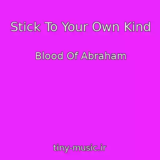 کاور آهنگ Stick To Your Own Kind از Blood Of Abraham