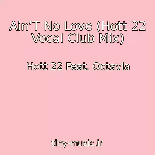 کاور آهنگ Ain’T No Love (Hott 22 Vocal Club Mix) از Hott 22 Feat. Octavia