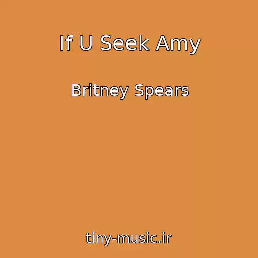 کاور آهنگ If U Seek Amy از Britney Spears
