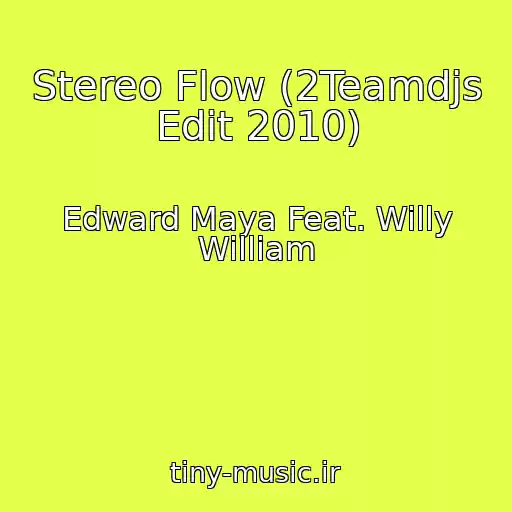 کاور آهنگ Stereo Flow (2Teamdjs Edit 2010) از Edward Maya Feat. Willy William