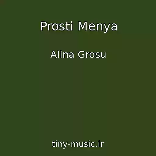 کاور آهنگ Prosti Menya از Alina Grosu