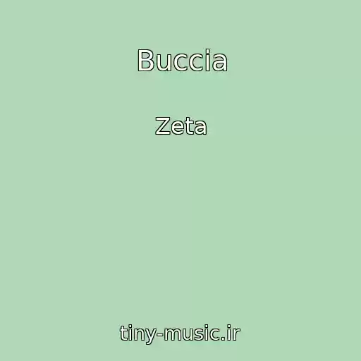 کاور آهنگ Buccia از Zeta