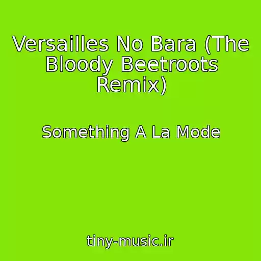 کاور آهنگ Versailles No Bara (The Bloody Beetroots Remix) از Something A La Mode
