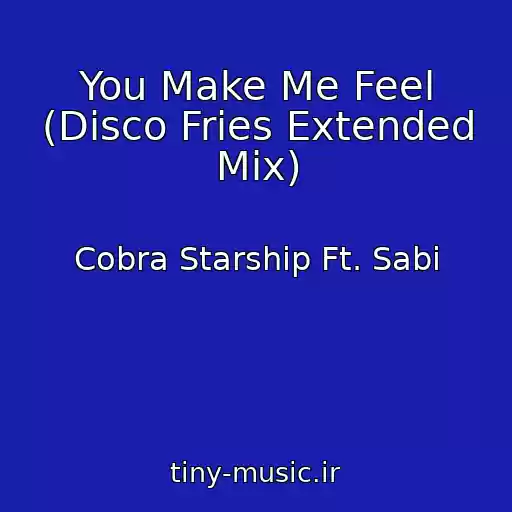 کاور آهنگ You Make Me Feel (Disco Fries Extended Mix) از Cobra Starship Ft. Sabi