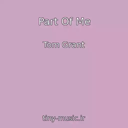 کاور آهنگ Part Of Me از Tom Grant