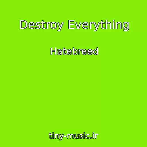 کاور آهنگ Destroy Everything از Hatebreed